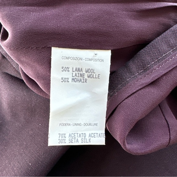 Gucci By Tom Ford Fall/Winter 1997 Burgundy Runway Skirt Size IT 46 - Picture 12 of 12